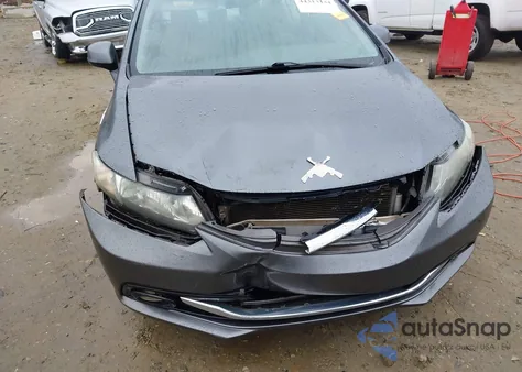 2013 Honda Civic Ex-L from USA, damaged, VIN 19XFB2F98DE086449